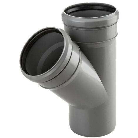 Braga 50x50x50mm 45° raccordo a y con guarnizione