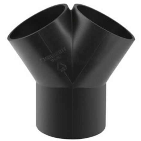 Braga a Y 2 x 30° Geberit PE ø110x110x110 mm 367.481.16.1