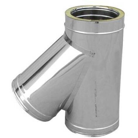Braga en acier 316l avec double paroi à 45°