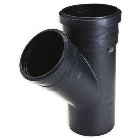 BRAGA PPR BLACK ULTRA SILENT 45° Misura: DN 110/110 45°