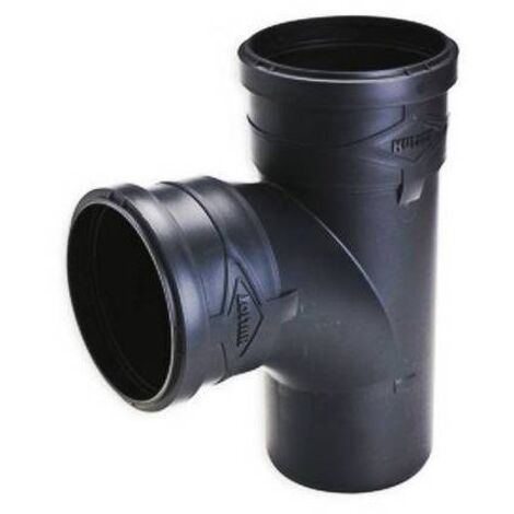 BRAGA PPR BLACK ULTRA SILENT 87° Misura: DN 50/50 87°
