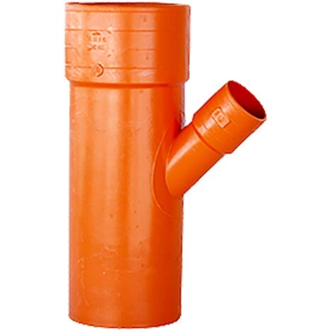 BRAGA RIDOTTA 45° IN PVC 45° Ø 100 / 40