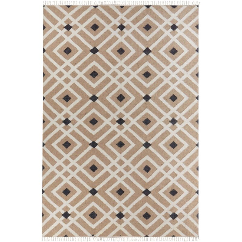 Beliani Rug Esencik Beige 200 X 300 Cm Jute