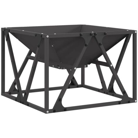 Braise Noir 50 x 50 x 35 cm Acier CFW884574