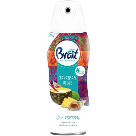 BRAIT 2in1 Lufterfrischer „Zanzibar Vibes“ (Ätherische Öle) 300 ml
