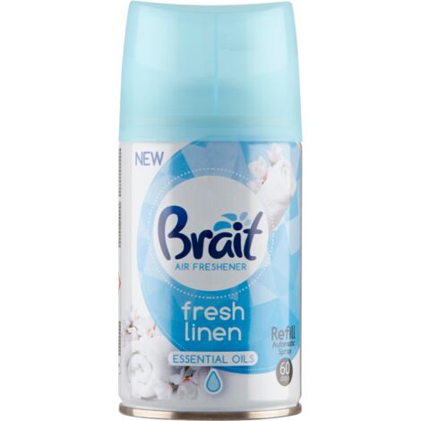 BRAIT Fresh Linen - ambientador automático 250ml para el hogar