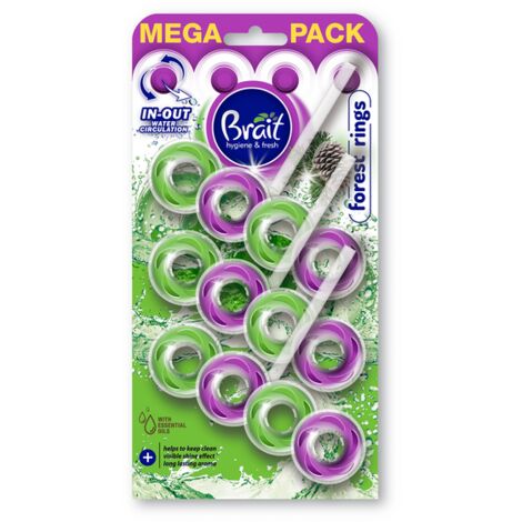 BRAIT Hygiene & Fresh 2-Phasen-WC-Stein Forest Rings 3x45g