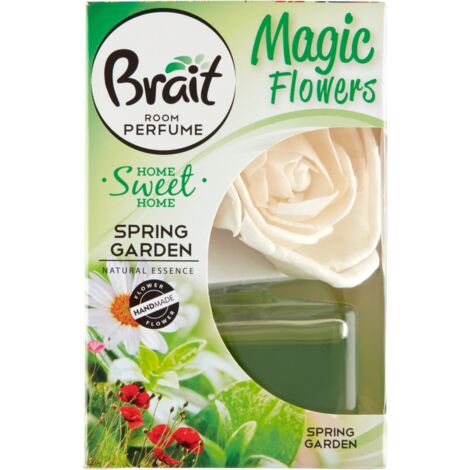 Brait Magic Flowers - Lufterfrischer für Zuhause, Frühlingsgarten, 75 ml