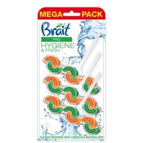 BRAIT Pine 2-Phasen-Toilettensteine - 3 x 45g - Hygiene und Frische