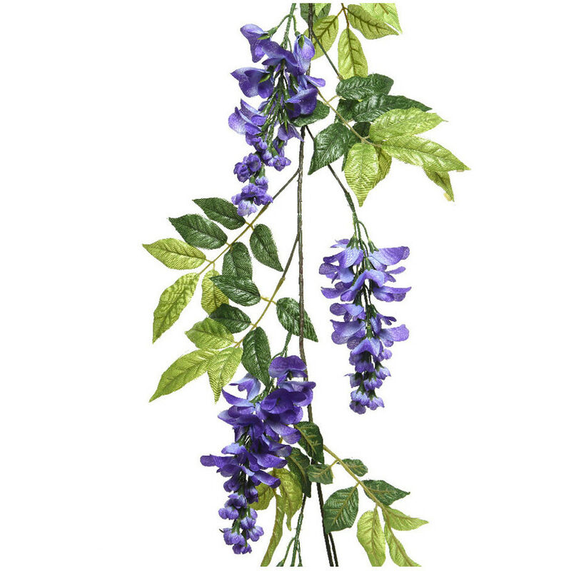 Branche Artificielle De Glycine (GLYCINE) Lilas 150cmbranche Artificielle De Glycine (GLYCINE) Lilas 150cm