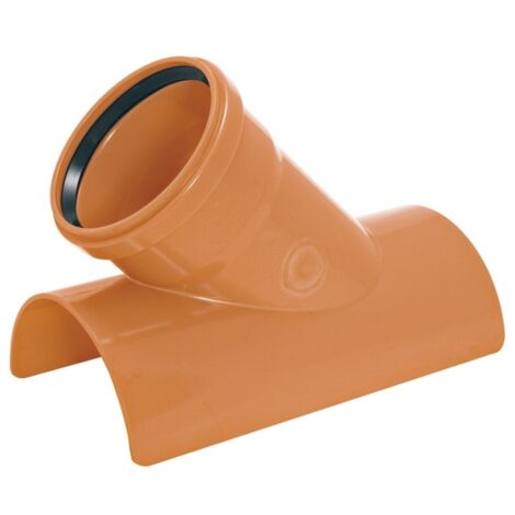branche de raccordement adhésive à 45 degrés, DN 250/160 en PVC-U