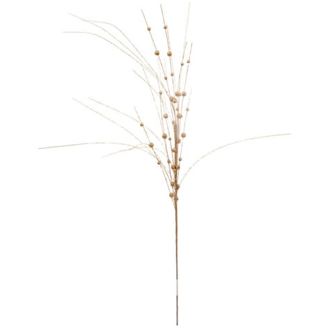 Branche décorative spéciale fêtes Or pailleté H 95 cm - Feeric Christmas