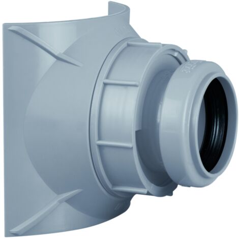 branchement à vis Airfit 22540AZ DN 125 x 40, gris, en polypropylène