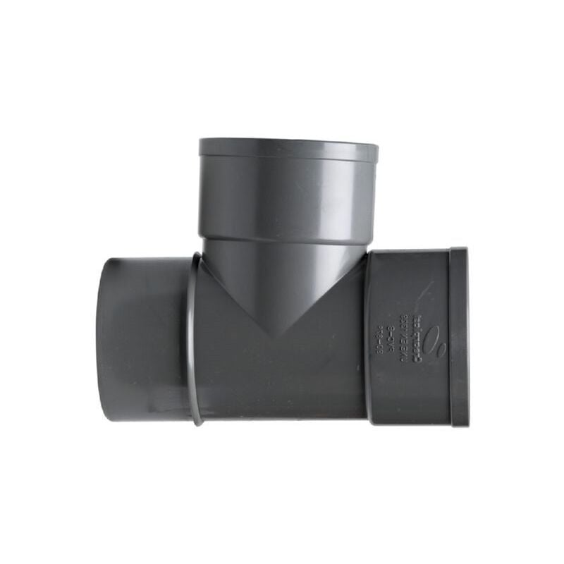 Crearplast - Branchement simple 87º m-h Dimensions : 110x87 mm