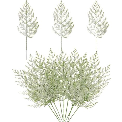 Branches de cèdre artificielles (12 pièces)