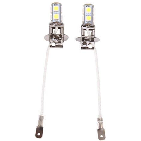 Branchez et jouez à l'économie d'énergie antibrouillard, lampe, ampoules LED de lumière 9SMD, pour les camions de voiture automobile