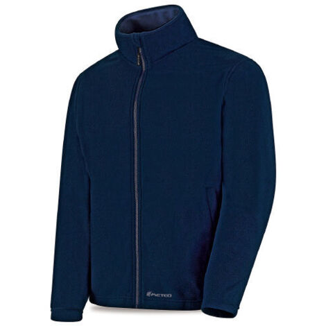 BRAND Labor Protection Veste polaire « Quetzal » Taille XXL en polyester avec finition tuftée régulière bleu marine