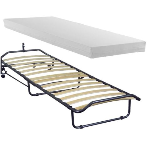 Branda pieghevole con materasso 80X190x9 RETEPIEGH per mobile giroletto