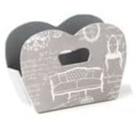 BRANDANI PORTAOGGETTI CUORE SHABBY SKIN
