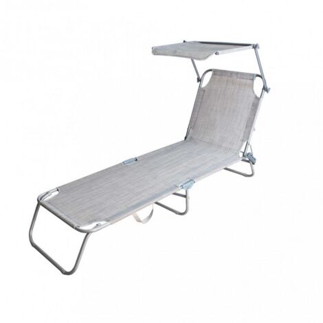 BRANDINA RIMINI IN TEXTILENE CON TETTUCCIO GRIGIO CM.188X55X24.5