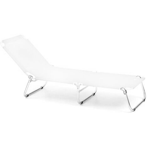 Brandina Tahiti pieghevole alluminio anodizzato tubolare 22mm bianco M0585-08