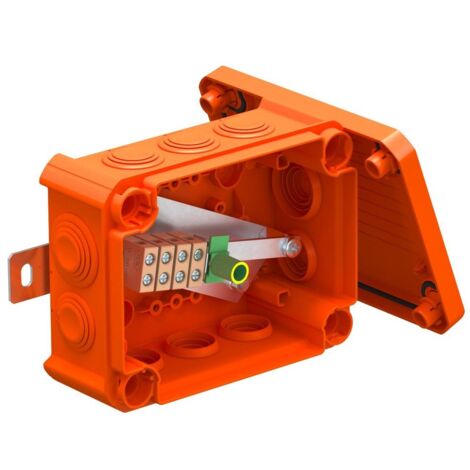 Brandschutz-Abzweigdose im System E30E90, Typ: T100ED 06A FireBox