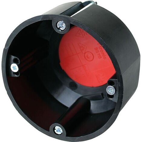 Brandschutzdose flach, Ø 74 mm - Tiefe 45 mm