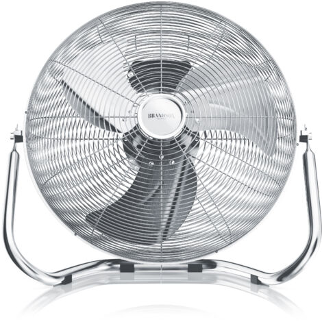 Brandson Bodenventilator 30 cm, Windmaschine Retro Stil, Ventilator, 3 Geschwindigkeitsstufen, Standventilator, hoher Luftdurchsatz