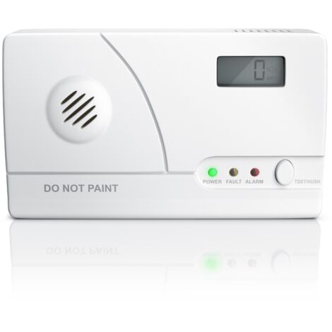 Brandson CO-Melder, Kohlenmonoxidmelder mit LCD-Display - CO Melder mit Figaro-Gassensor