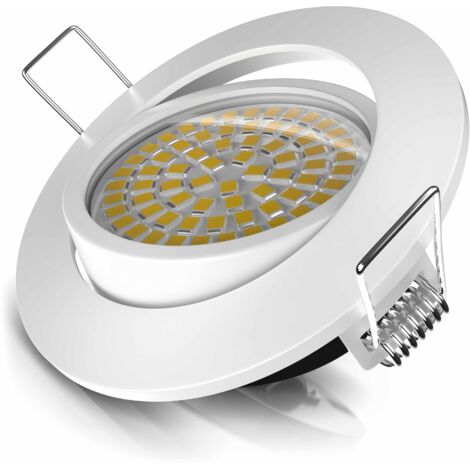 Brandson LED Einbaustrahler schwenkbar Warmweiß 3000K Deckenspot / Deckenstrahler 5W - 320 Lumen