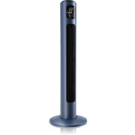 Brandson - Turmventilator mit Fernbedienung - Oszillation 60° - Standventilator - mobiler Lüfter - Tower Fan - 96 cm - 45W - Ventilator