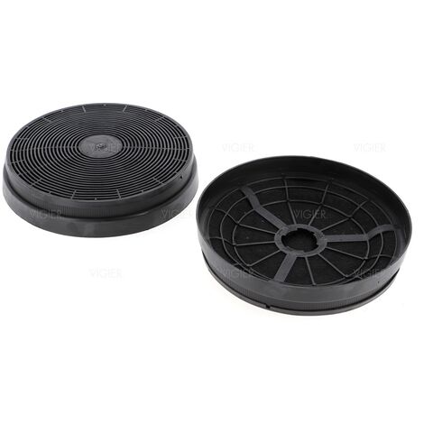 Brandt – Filtre à charbon actif pour hotte – Lot de 2 filtres 175mm x 35mm – AS0015184 – Compatible avec plusieurs modèles
