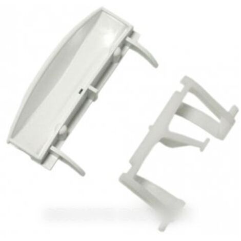 Brandt – Poignée d'ouverture blanche pour lave-vaisselle Fagor – Référence 32X1045 – Compatible avec plusieurs marques – Remplacement efficace