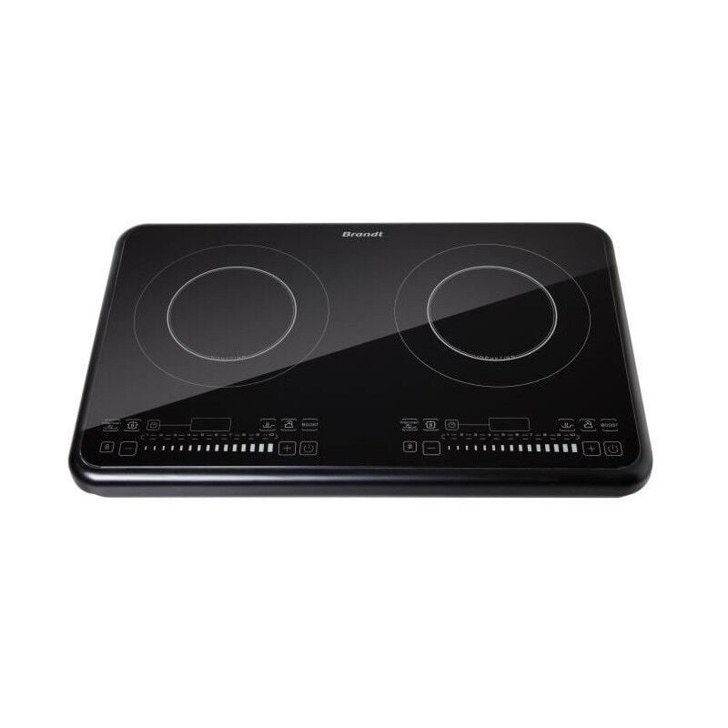 TI2FSOFT Table de cuisson posable 2 foyers a induction Noir - Brandt