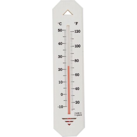 Thermometer Wall Wood 260mm