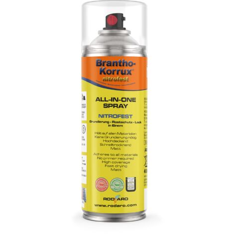 Brantho Korrux Rostschutzlack - 1-K nitrofeste Sprühdose Matt