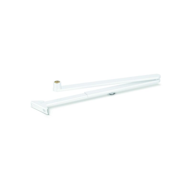 Bras pour ferme-porte en applique TS2000/4000 standard - blanc RAL 9016 - GEZE