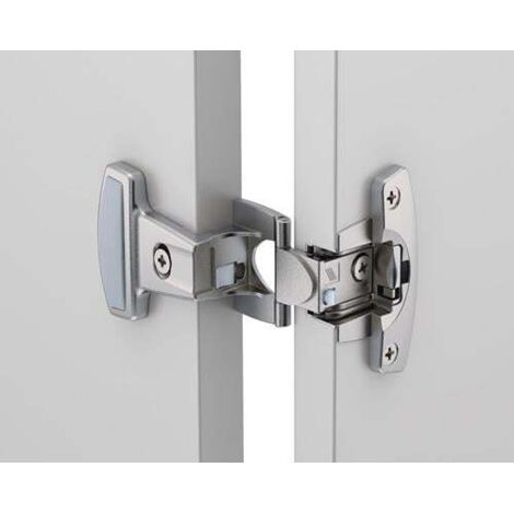 Bras articulé 230° recouvrement 6.5mm finition nickelé - Selekta Pro 2000 - HETTICH FRANCE SCS
