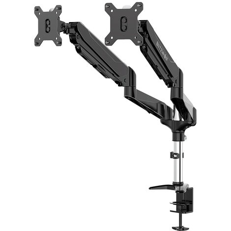 Bras articulé pour double LCD écran Support pour écran PC BW-MS4 Max. VESA 75x75mm 100x100mm 15''-32''pouces