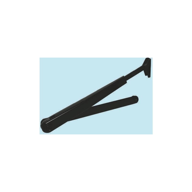 Azbe - bras pour ferme-porte noir DCL141--9005