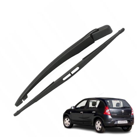 Bras avec son balai essuie-glace pour Dacia Sandero de 2008 à