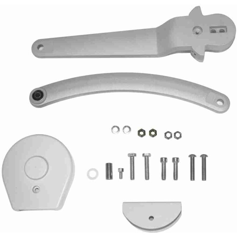 Bras courbé complet 6FACILBA pour Facil 3-3E-3H-3Eh Ditec 6Facilba Entrematic Pièce de rechange