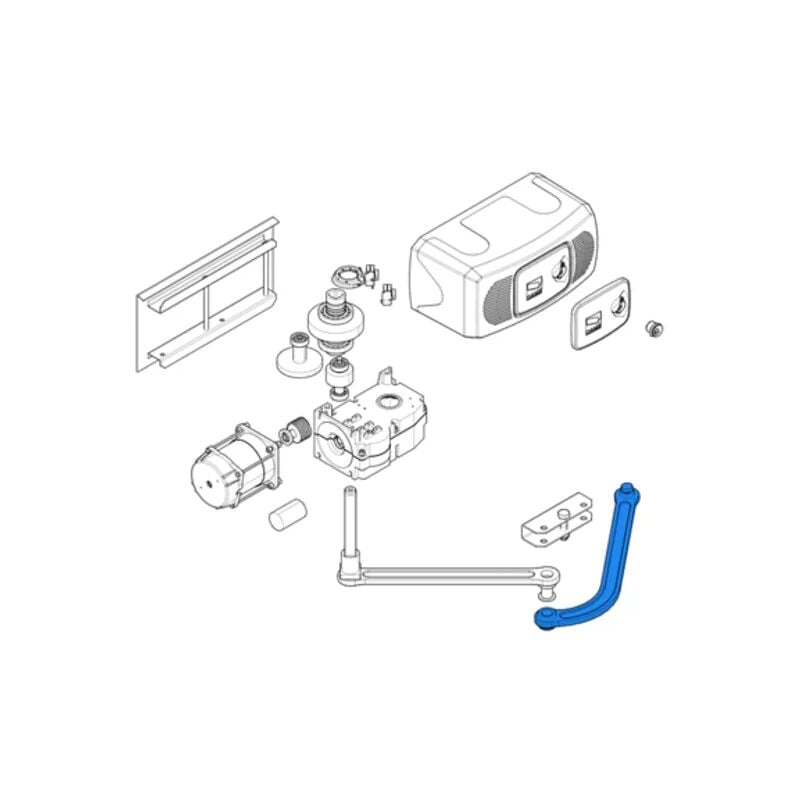 Pièce détachée du bras conduit ferni 119rid076 - Came