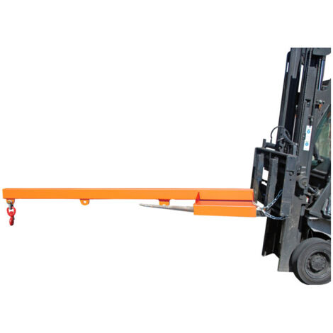 Bras de chargement Bauer Südlohn LA 2400-2,5, peint, jaune orangé