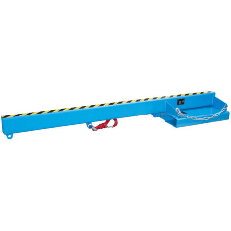 Bras de chargement Bauer Südlohn LA 2400-5,0, laqué, bleu clair