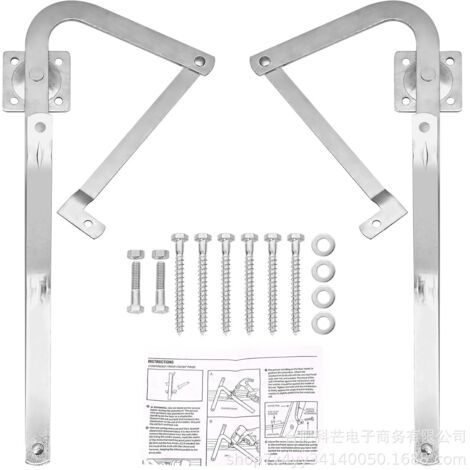 Bras de charnière pour escalier de grenier compatibles avec Werner Mk5, WU2210, W2208 et W2210