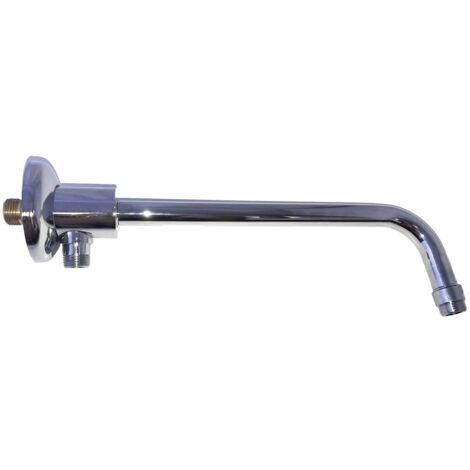 Bras de douche 30 cm avec inverseur de pression