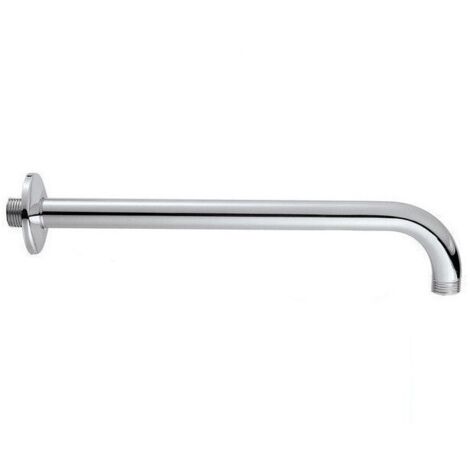 Bras de douche 30 cm en laiton chromé - Bossini