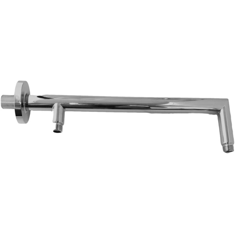 Bras de douche avec double sorties 1/2, complet