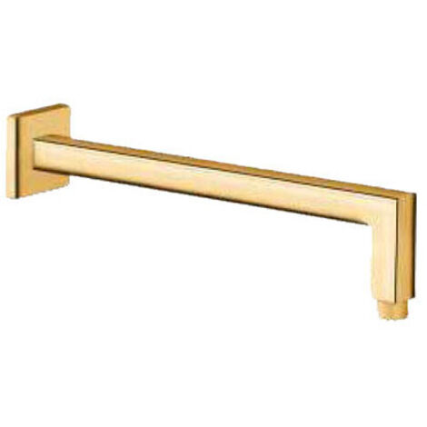 Bras de douche carré 35 Cm Or Brossé - CRISTINA ONDYNA PD41096P